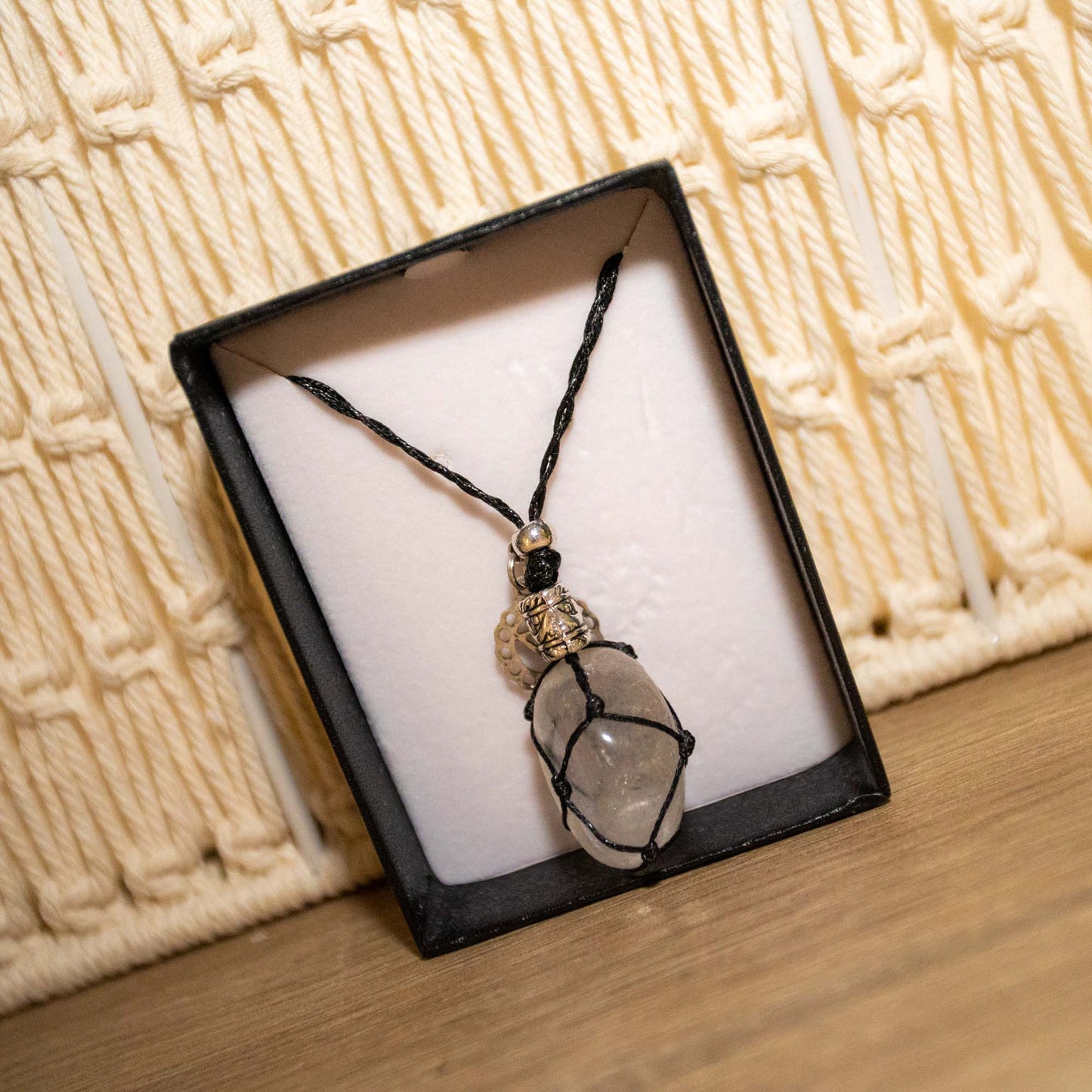 Crystal Quartz Adjustable Necklace