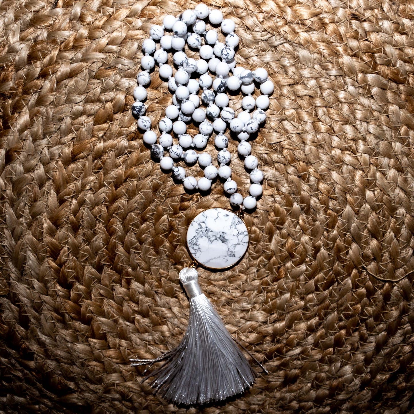 Howlite Stone Mala