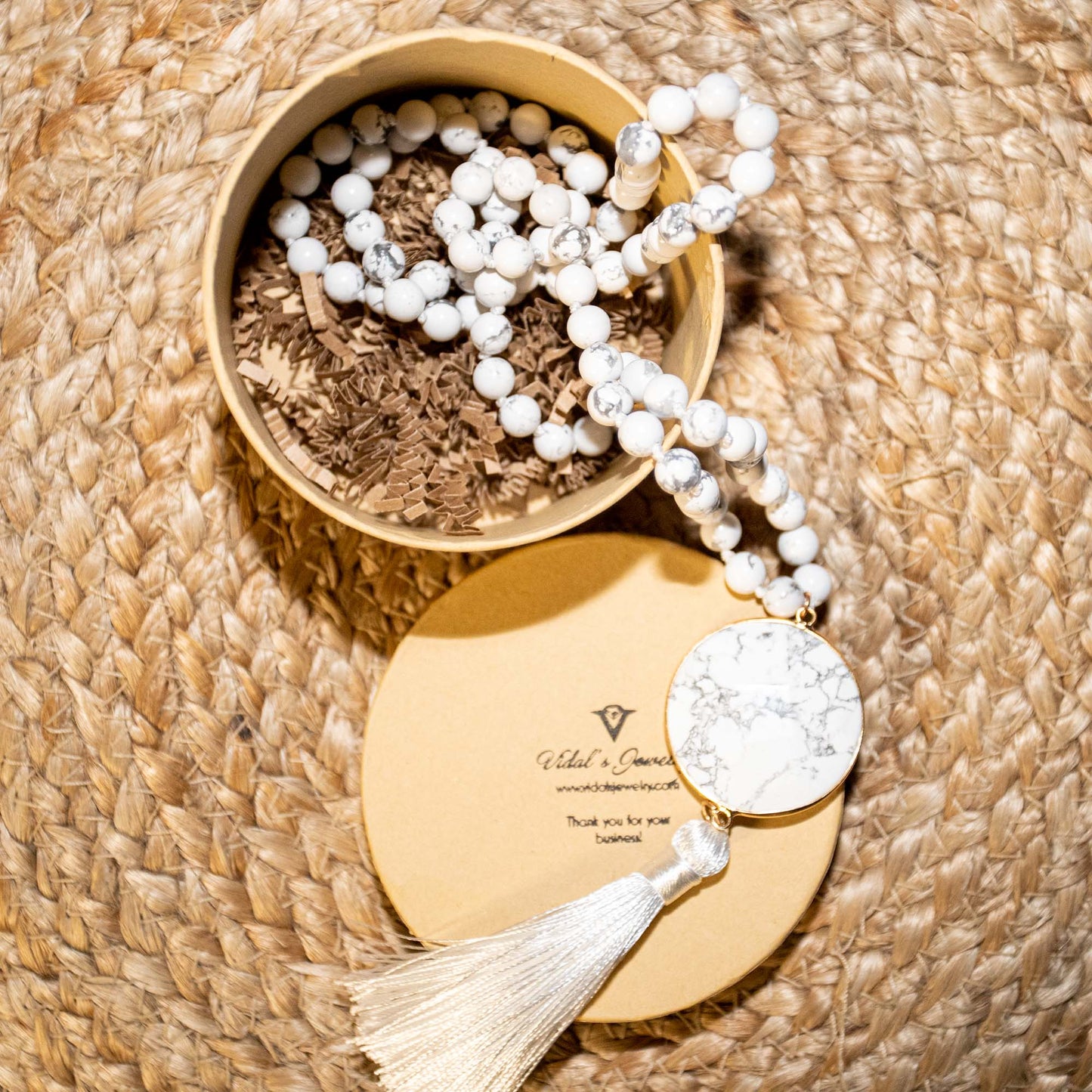 Howlite Stone Mala