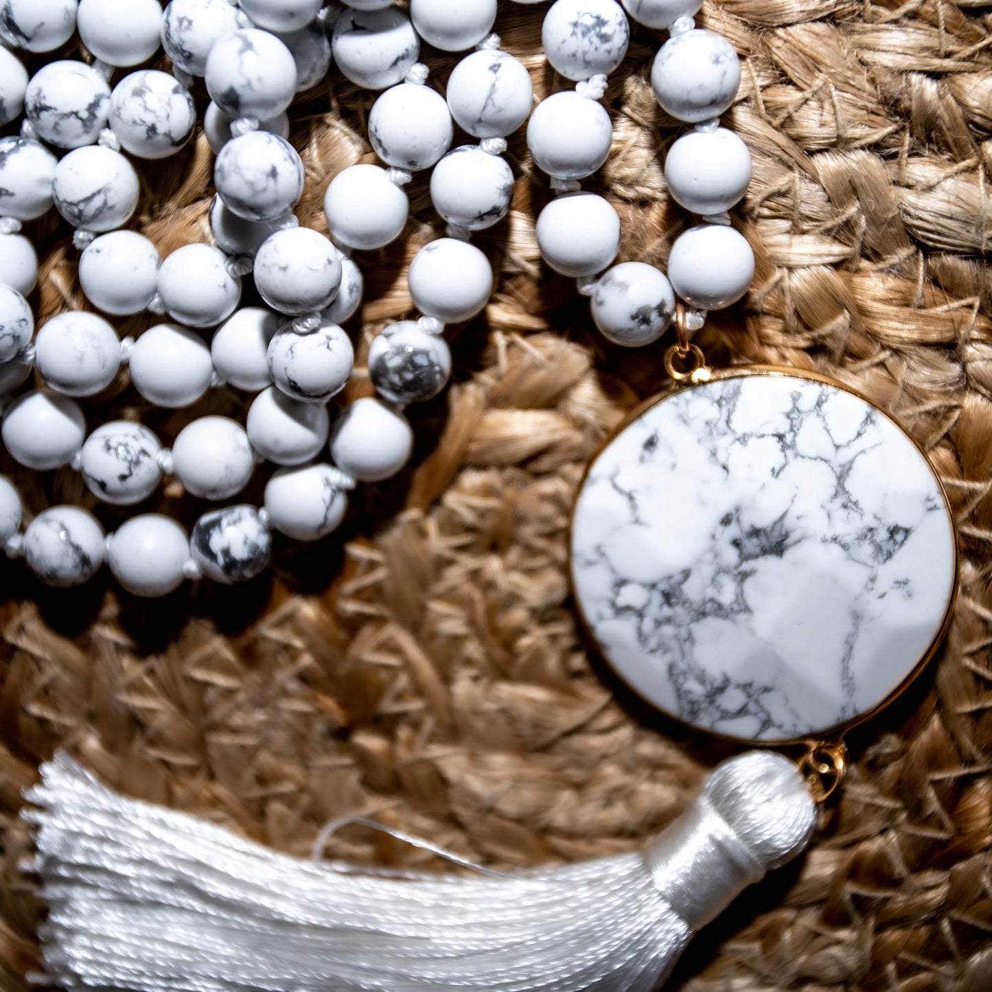 Howlite Stone Mala