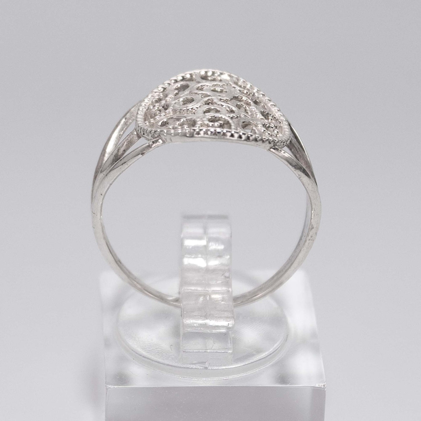 Full moon- 925 Silver ring