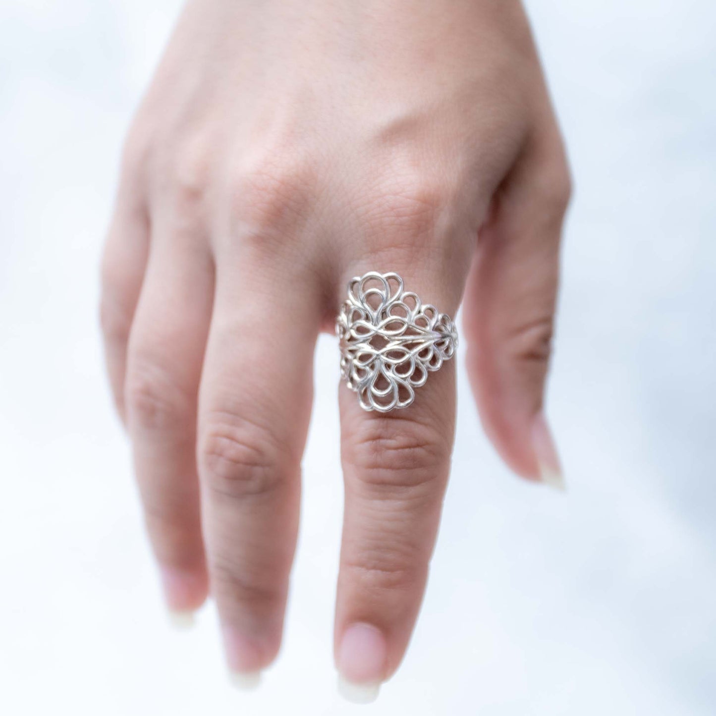 Symmetry-925 Silver ring