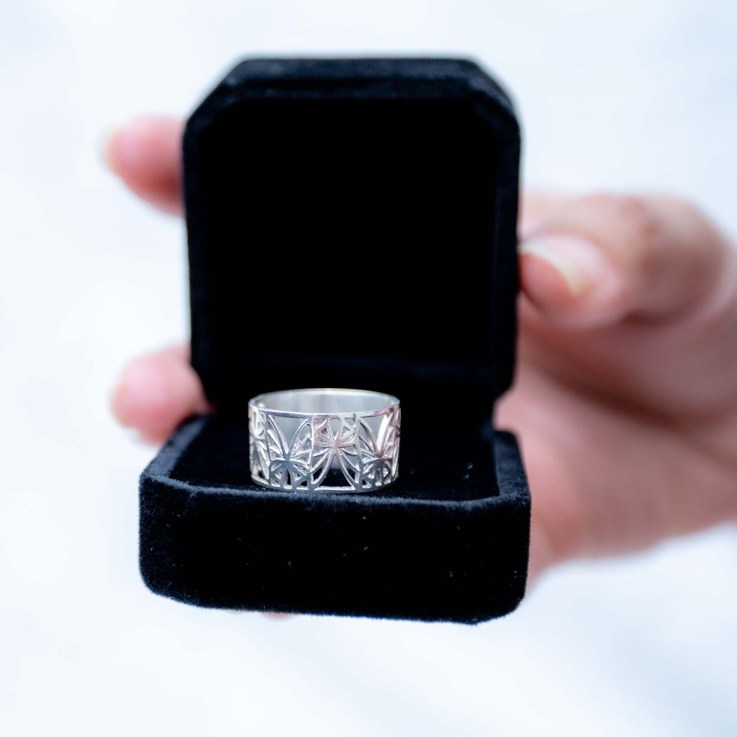 Butterfly-925 Silver ring
