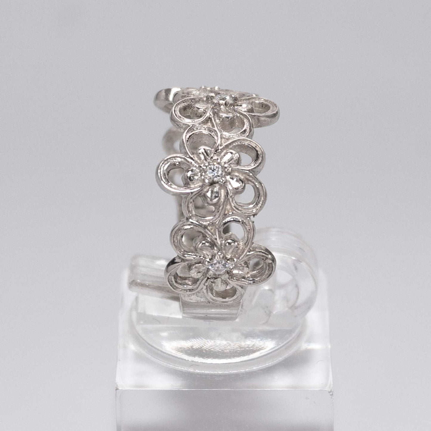 Flowers- 925 Silver ring