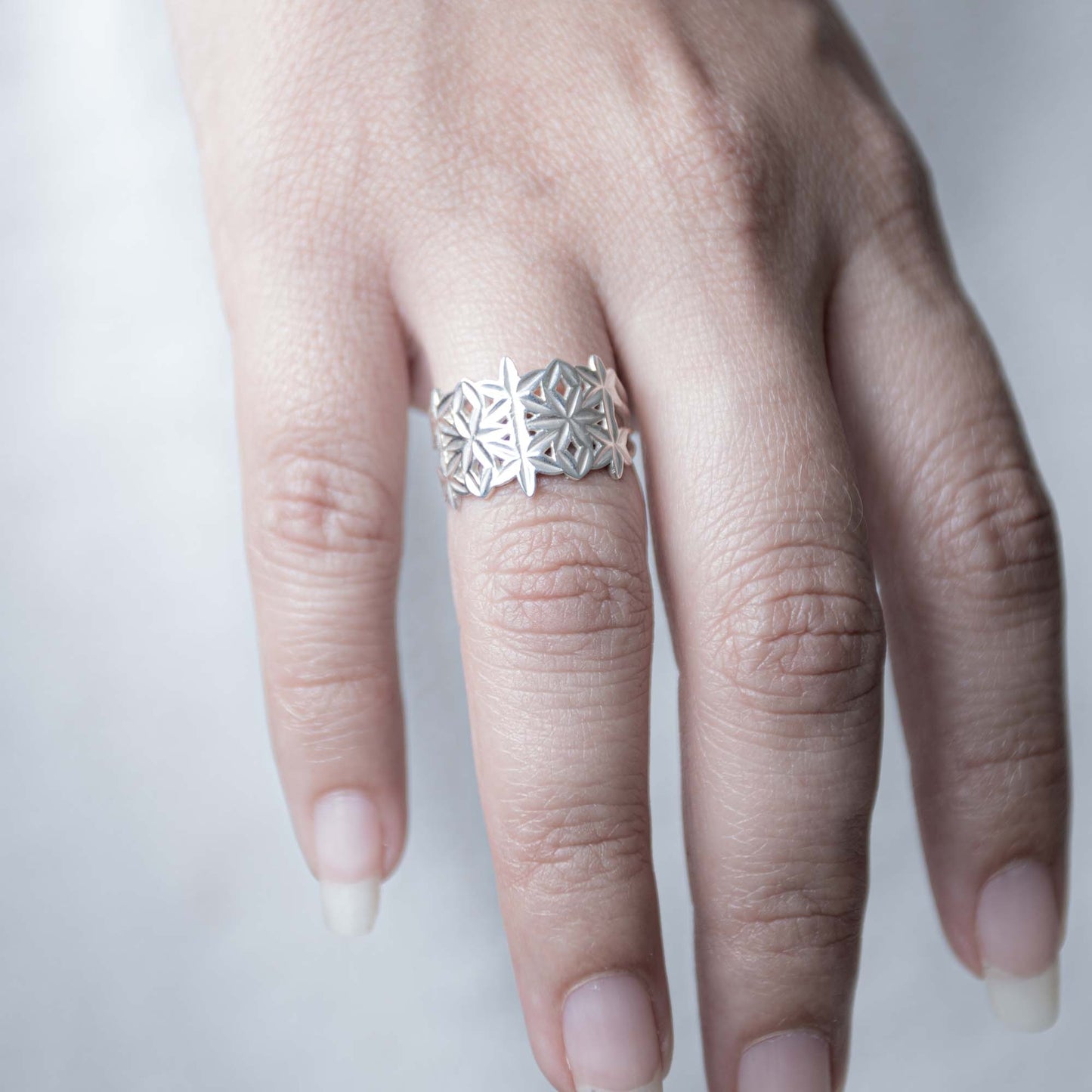 Snow- 925 Silver ring