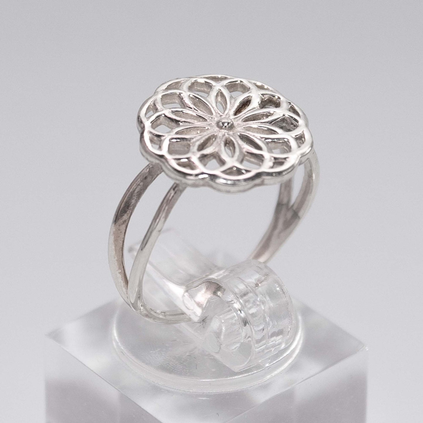 Flower- 925 Silver ring
