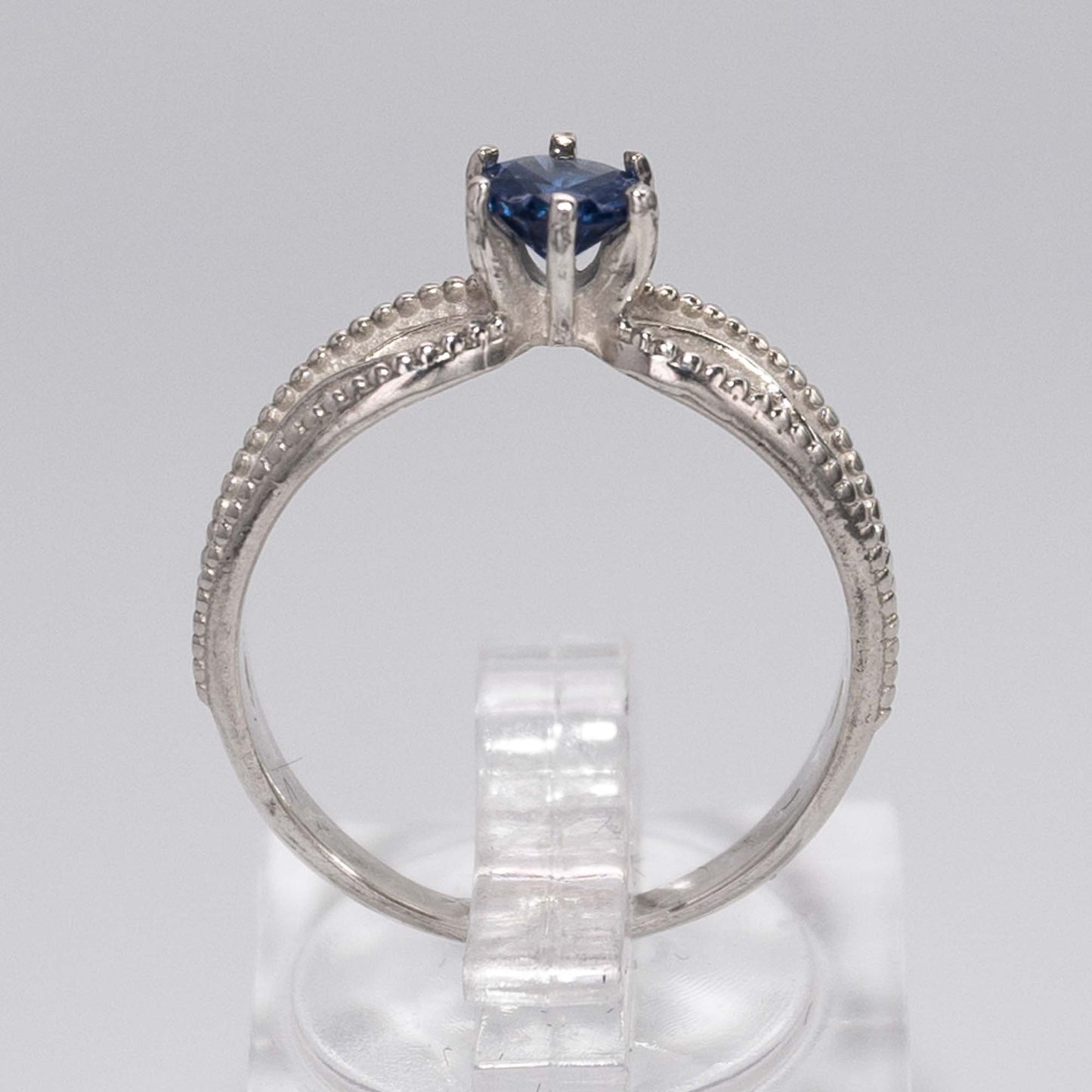 Blue- 925 Silver ring