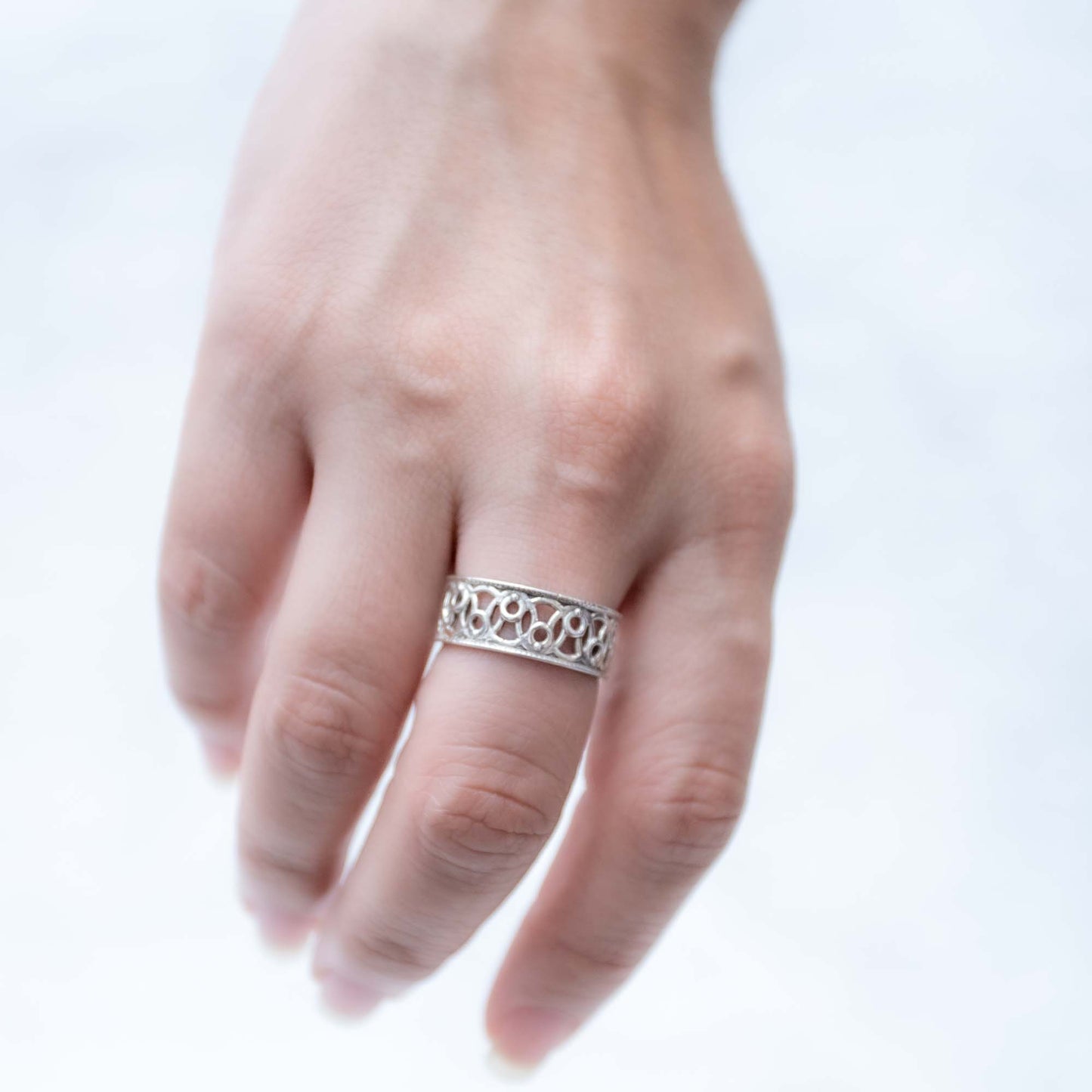 Rose- 925 Silver ring