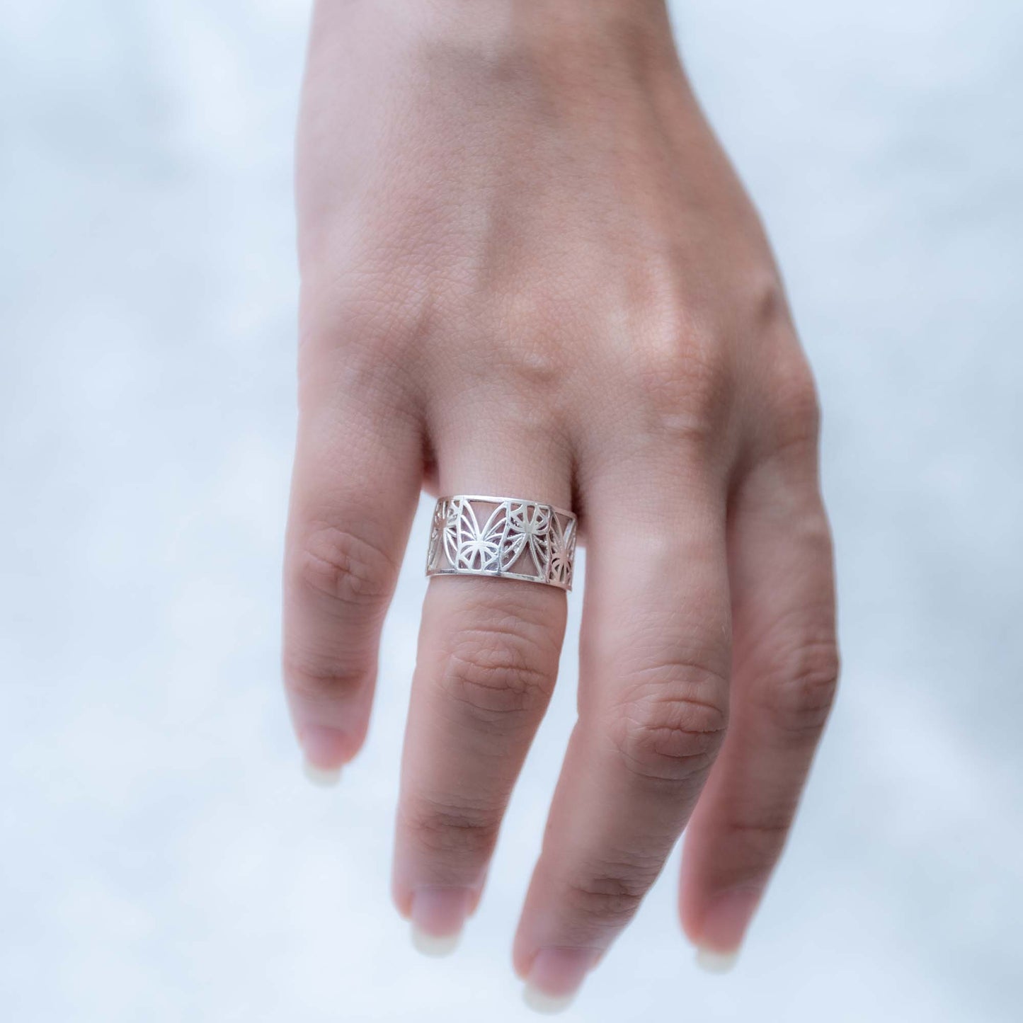 Butterfly-925 Silver ring