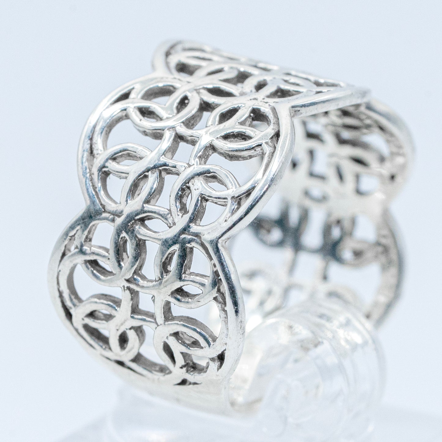 Connection -925 Silver ring