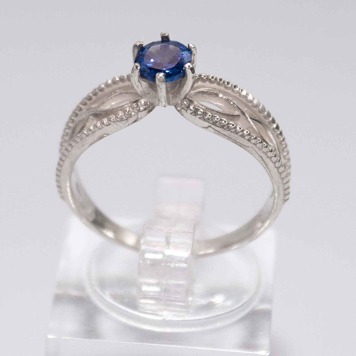 Blue- 925 Silver ring