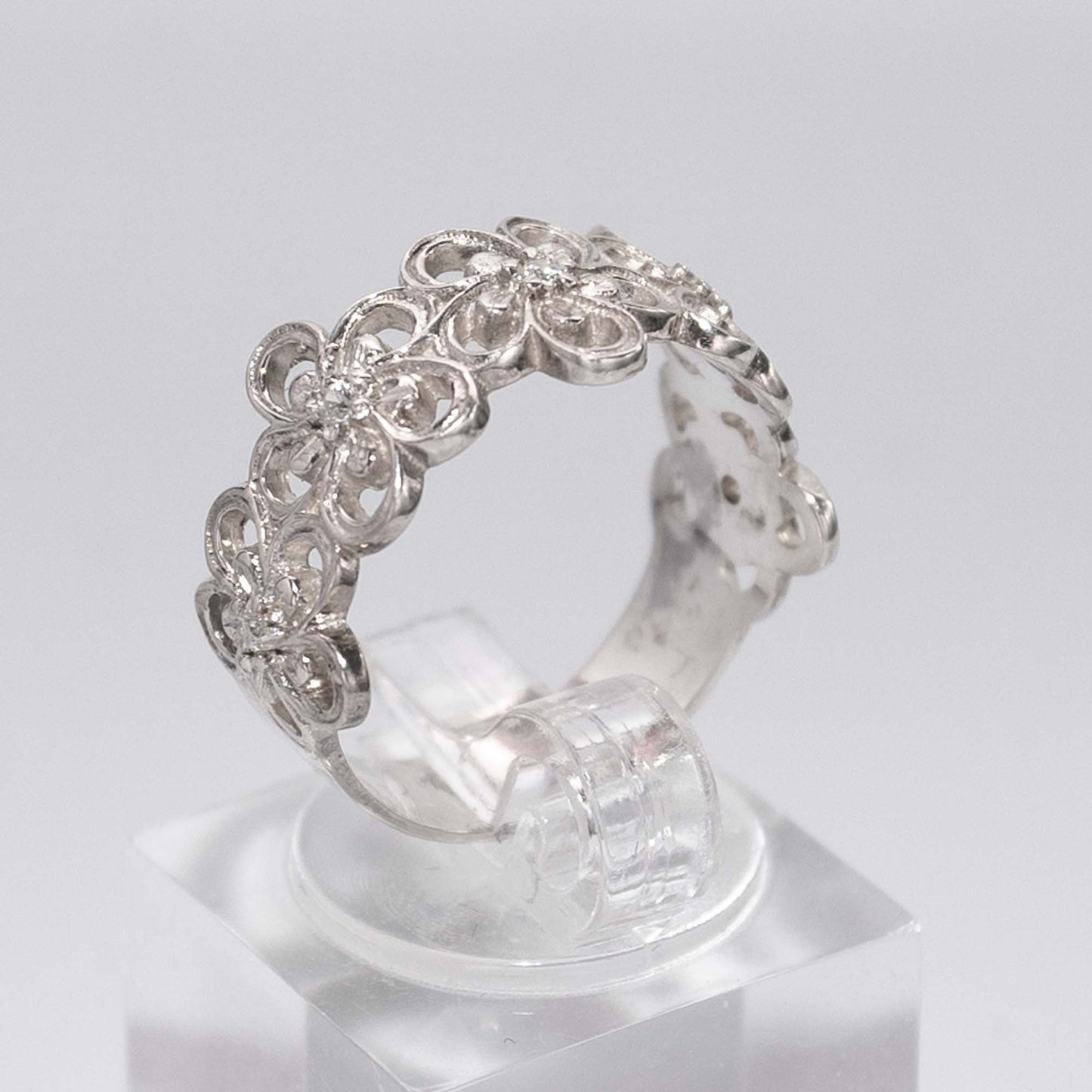 Flowers- 925 Silver ring