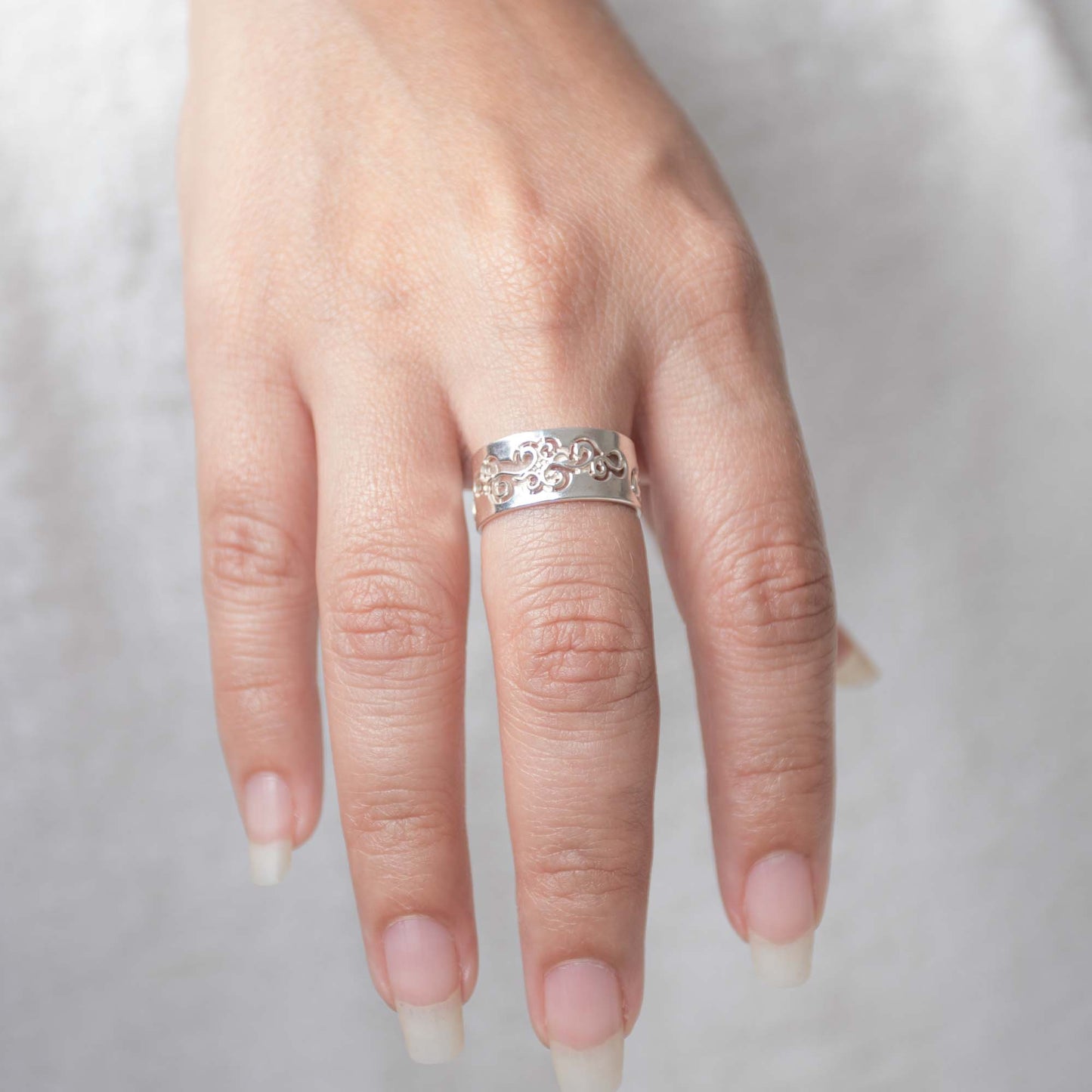 Temple- 925 Silver ring