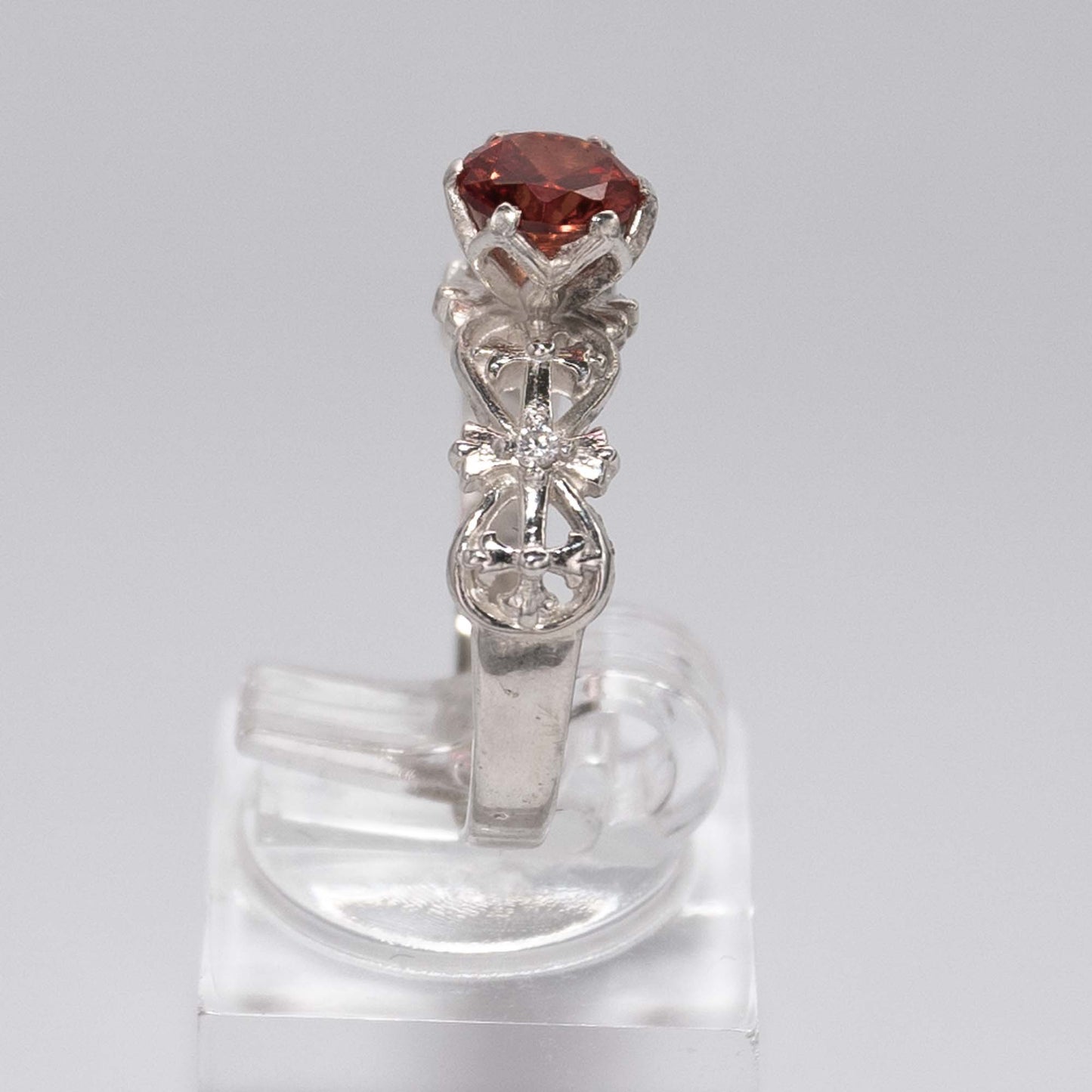Red Velvet- 925 Silver ring