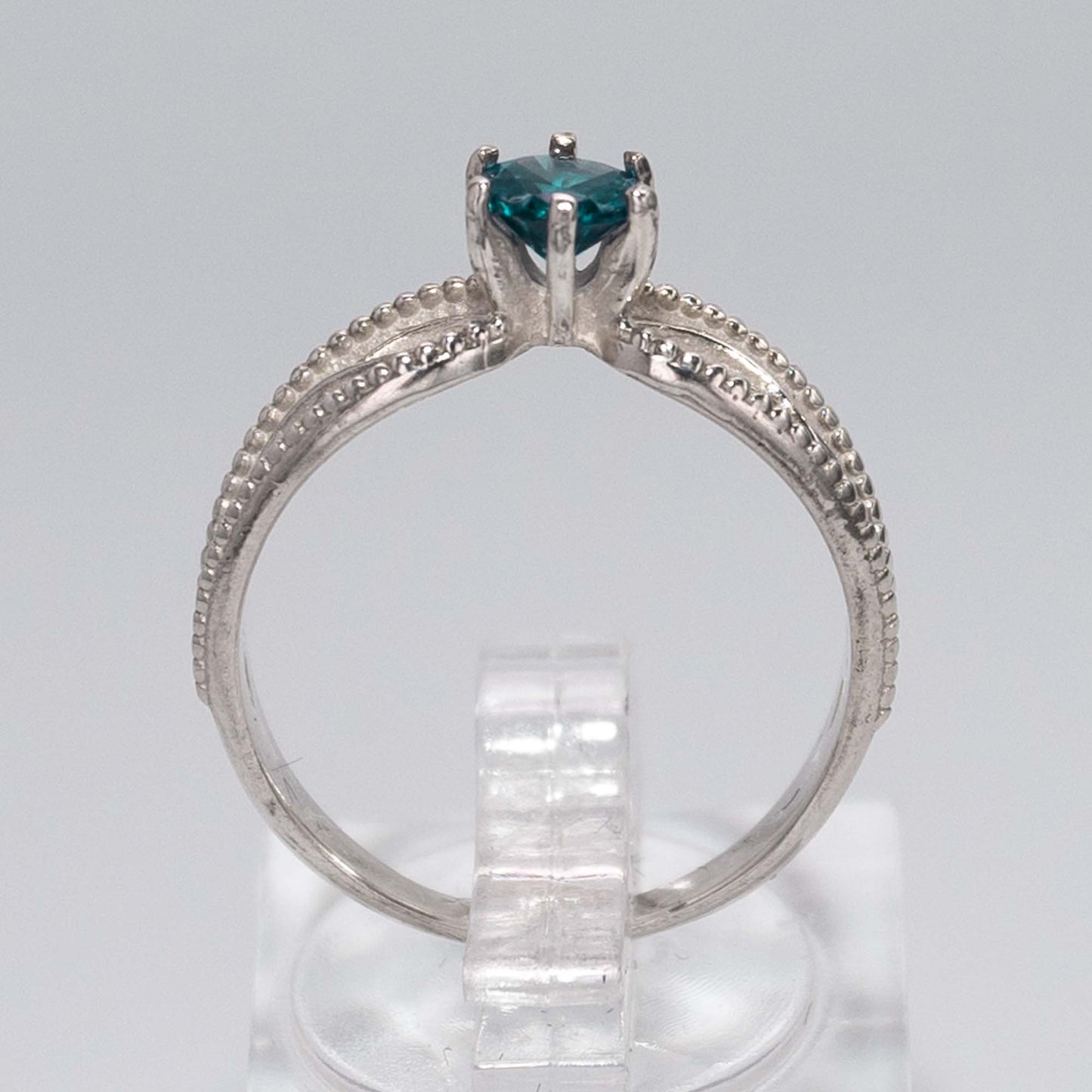 Blue- 925 Silver ring