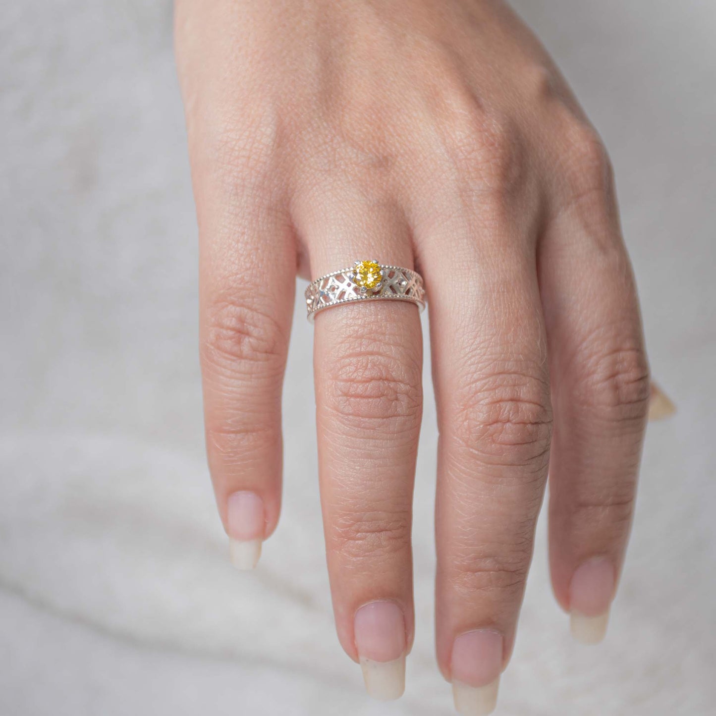 Sunny- 925 Silver ring