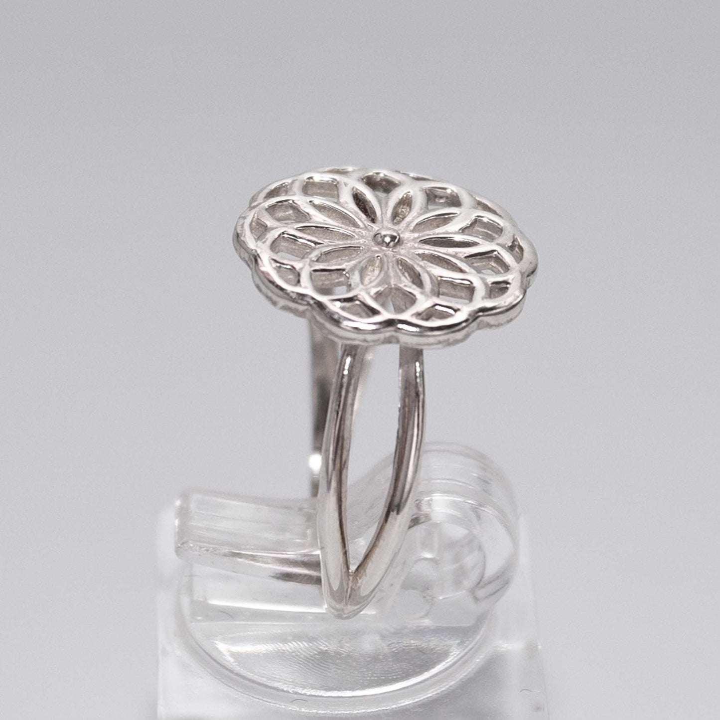Flower- 925 Silver ring