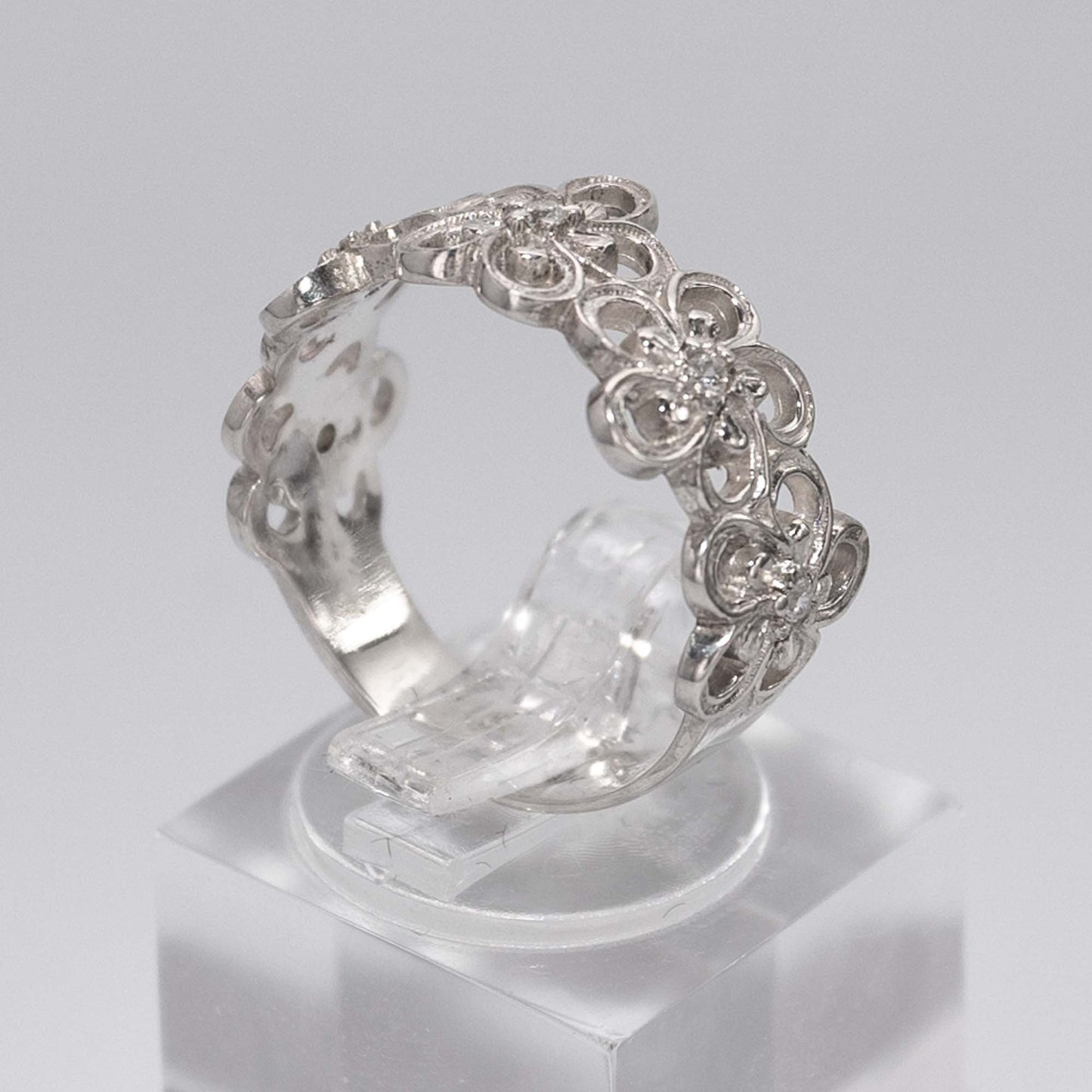 Flowers- 925 Silver ring