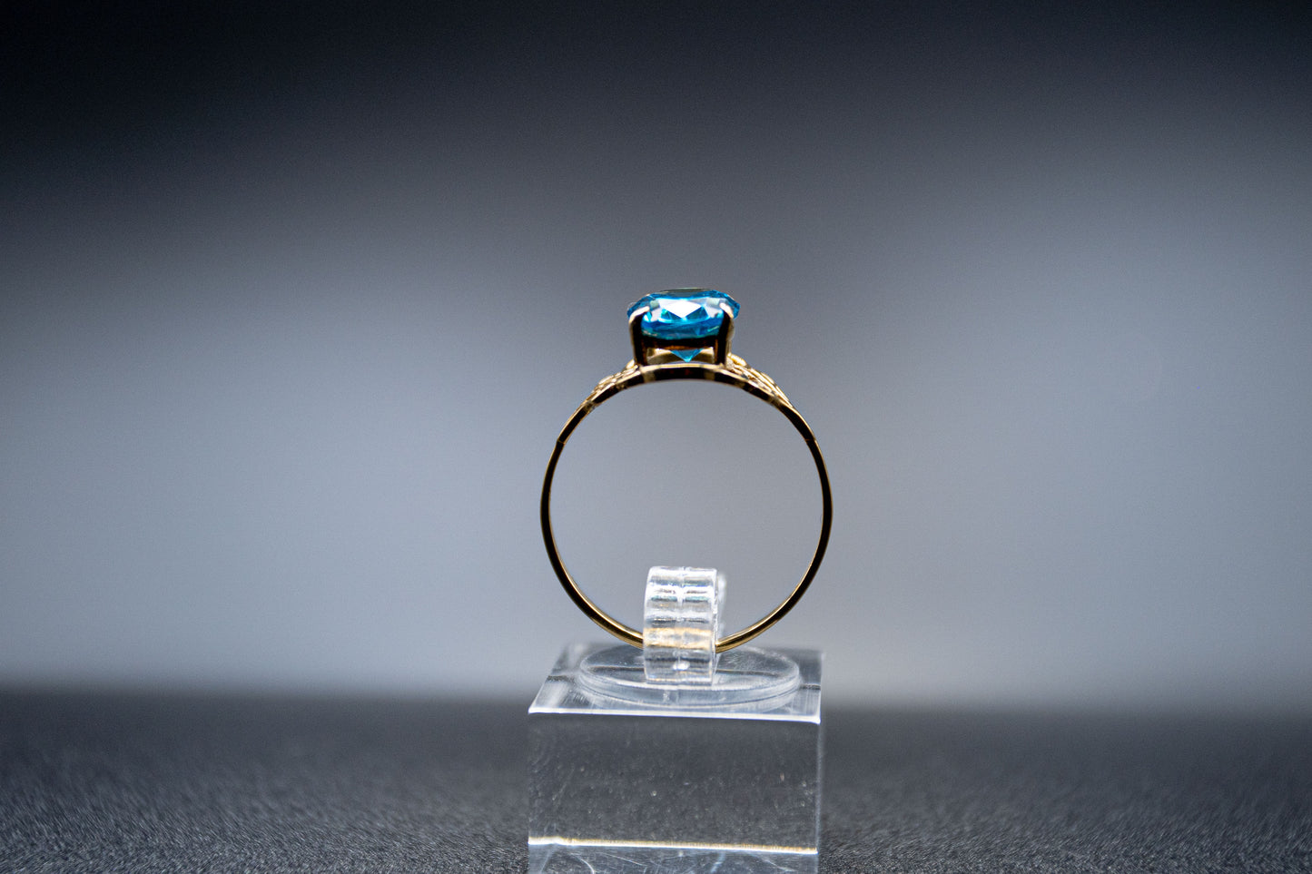 Gratitude-14k gold ring