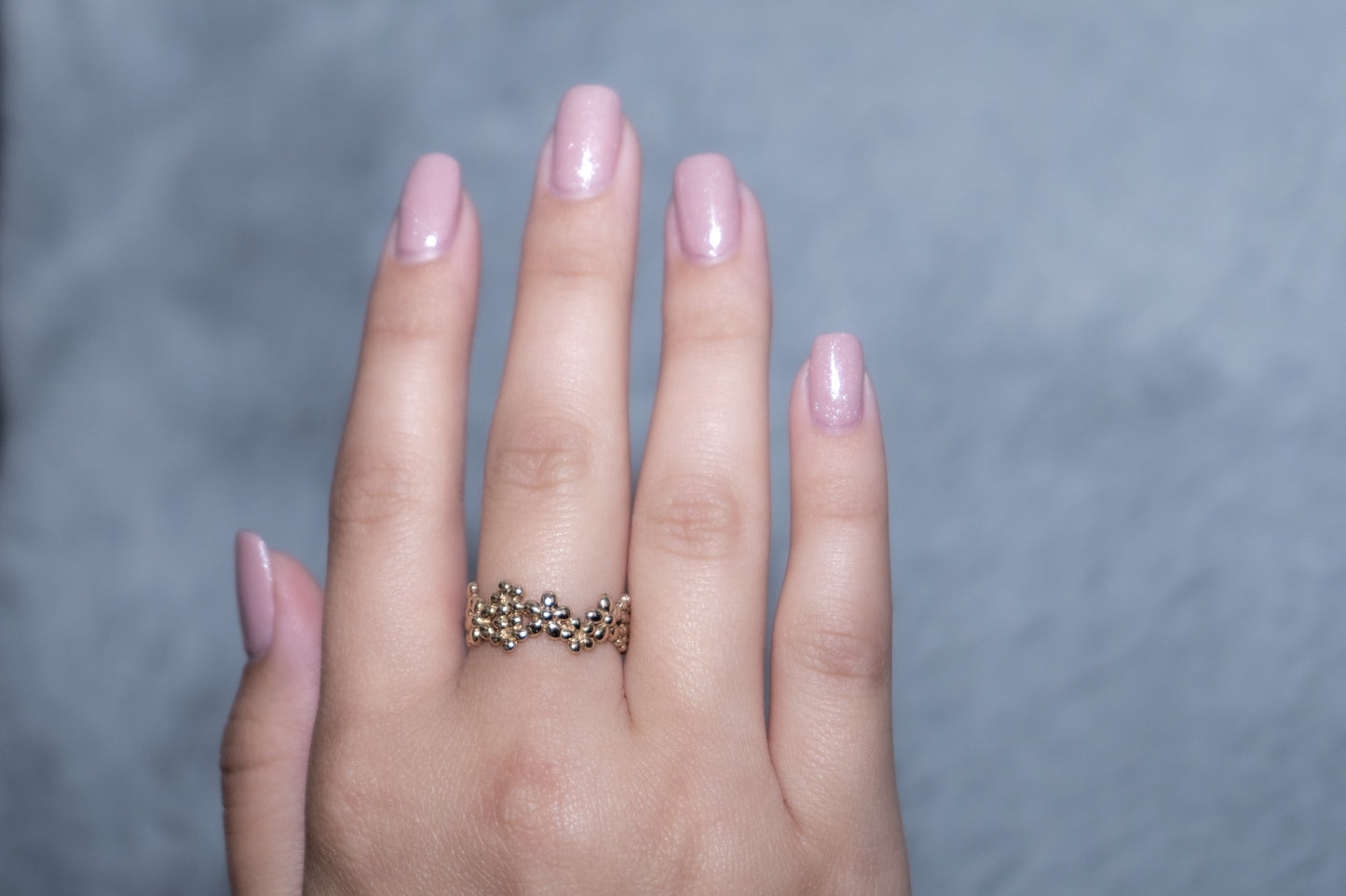 Happiness-14k gold ring