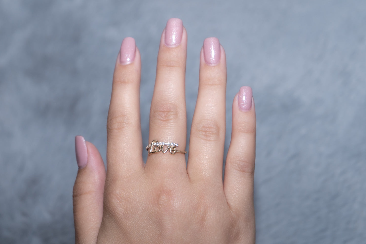 Lovely ring-14k gold ring