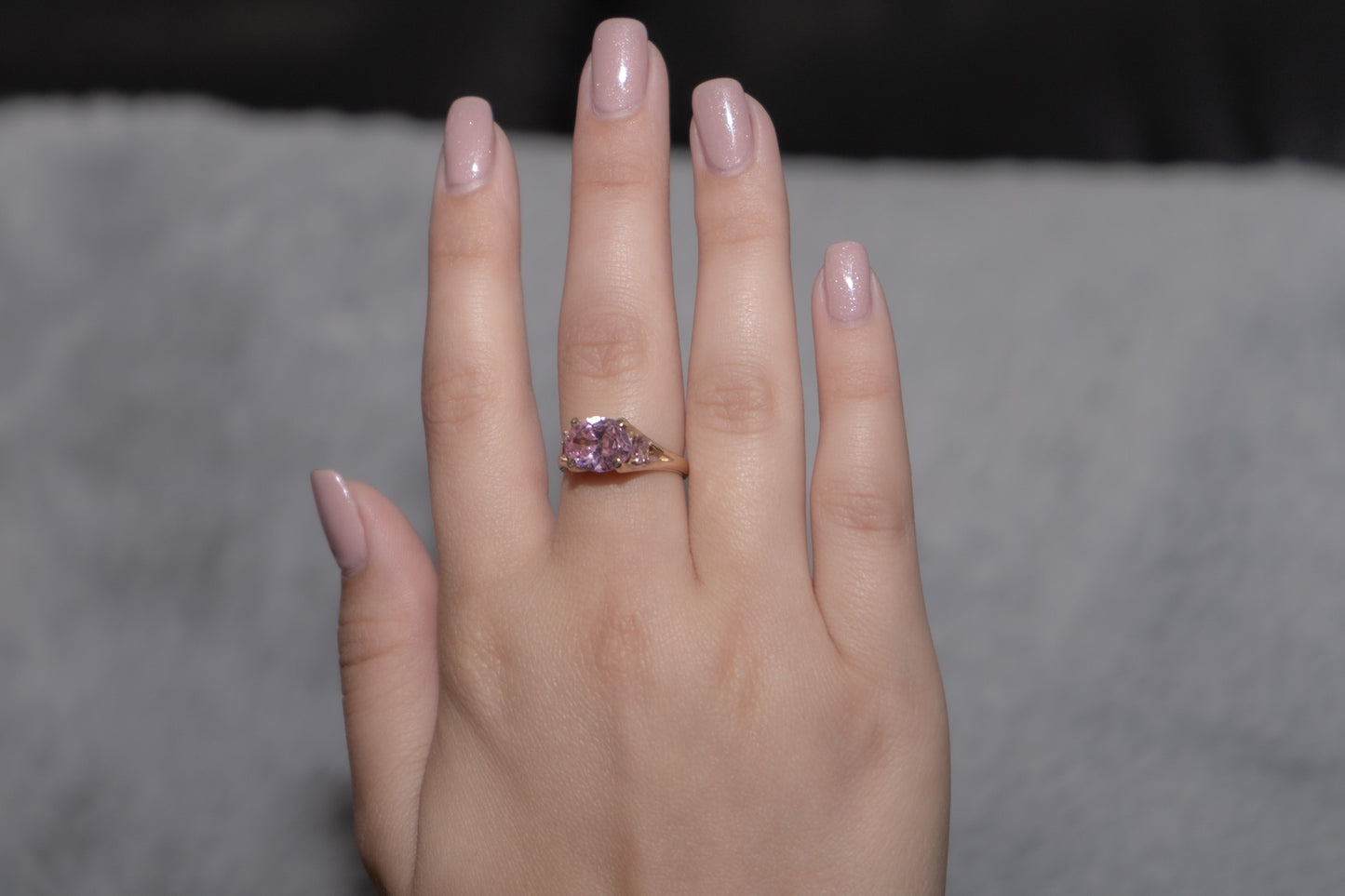Fragility-14k gold ring