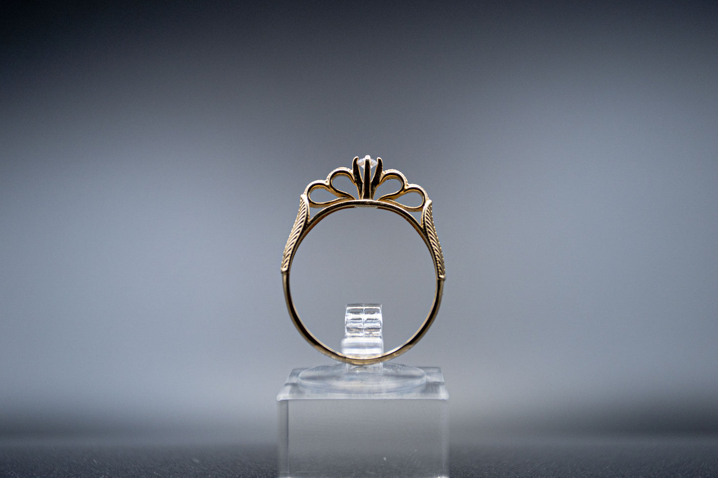 The river-14k gold ring