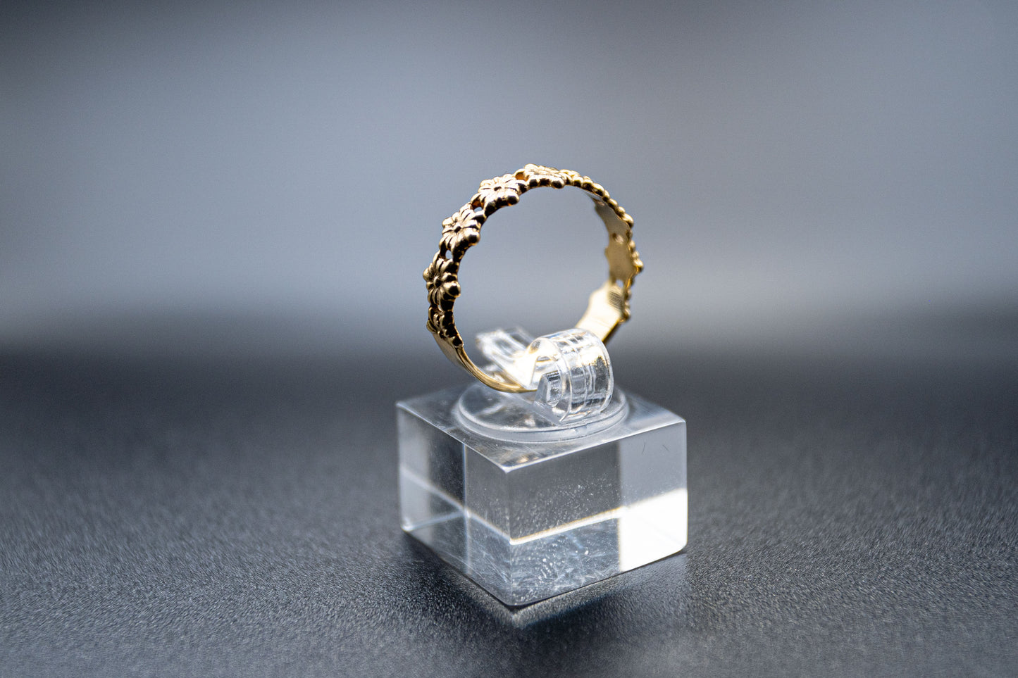 Simplicity-14k gold ring