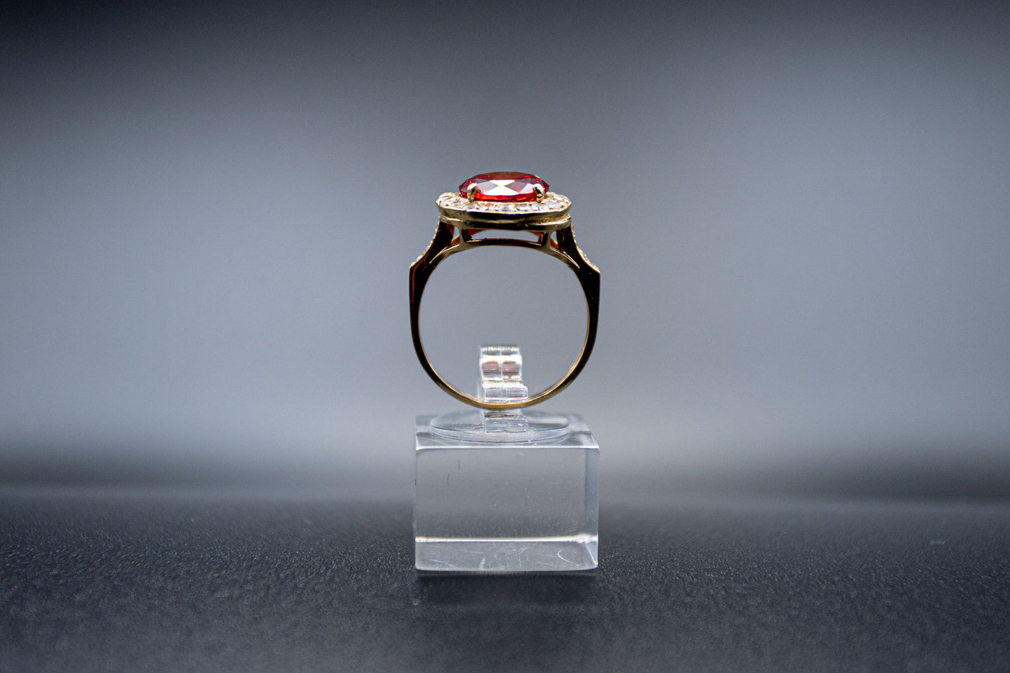 Biggest rose-14k gold ring