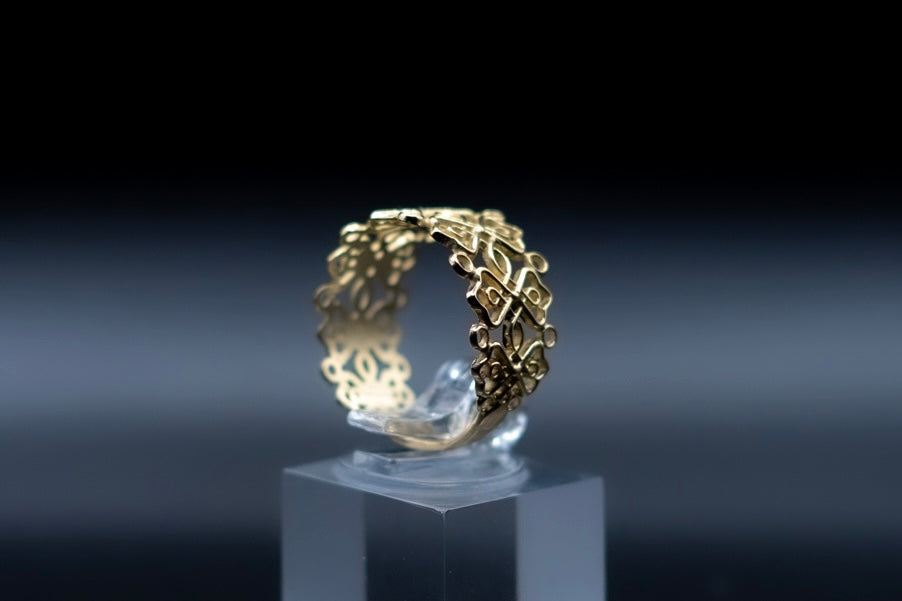 Havana-14k gold ring