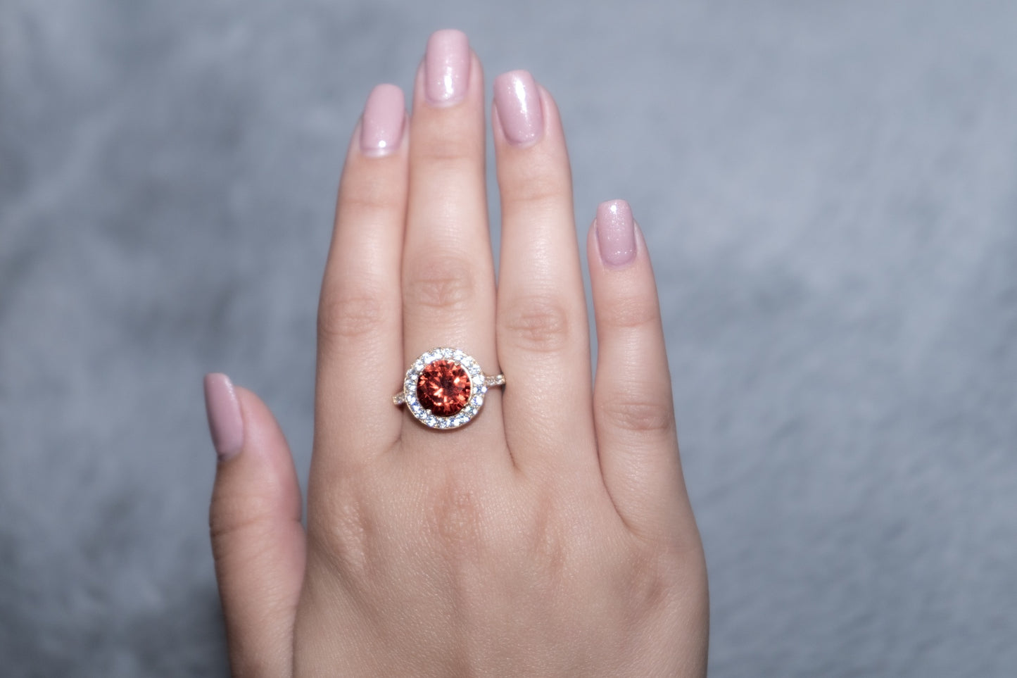 Colorful-14k gold ring