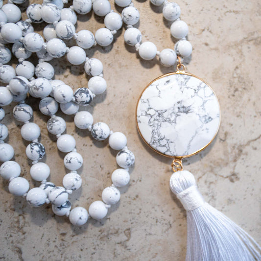 Howlite Stone Mala