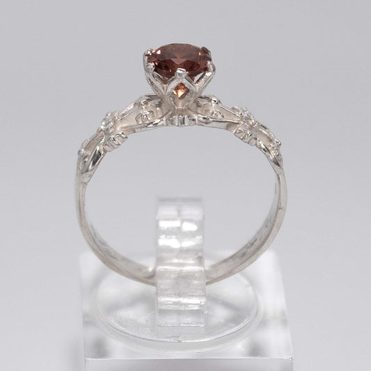 Red Velvet- 925 Silver ring