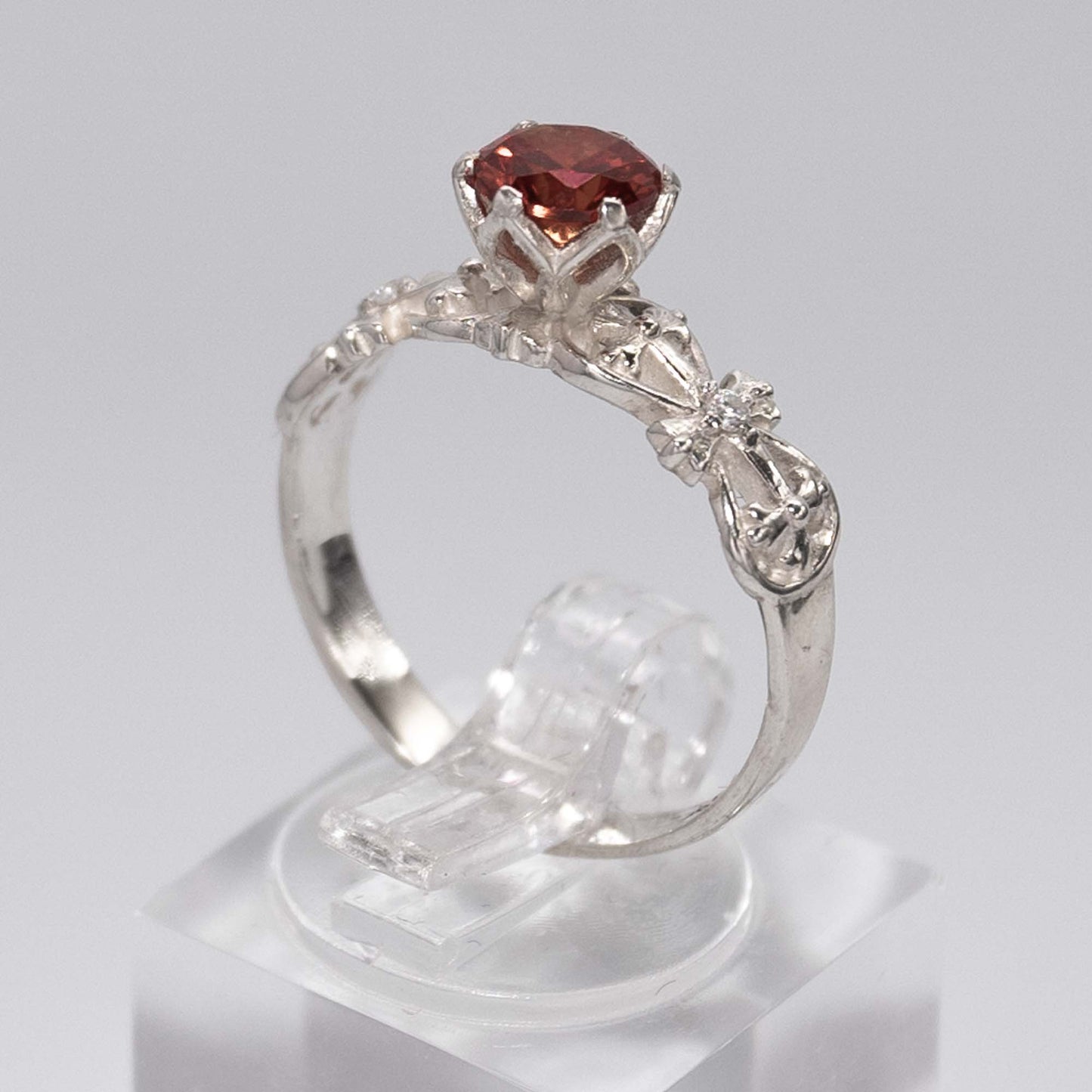 Red Velvet- 925 Silver ring