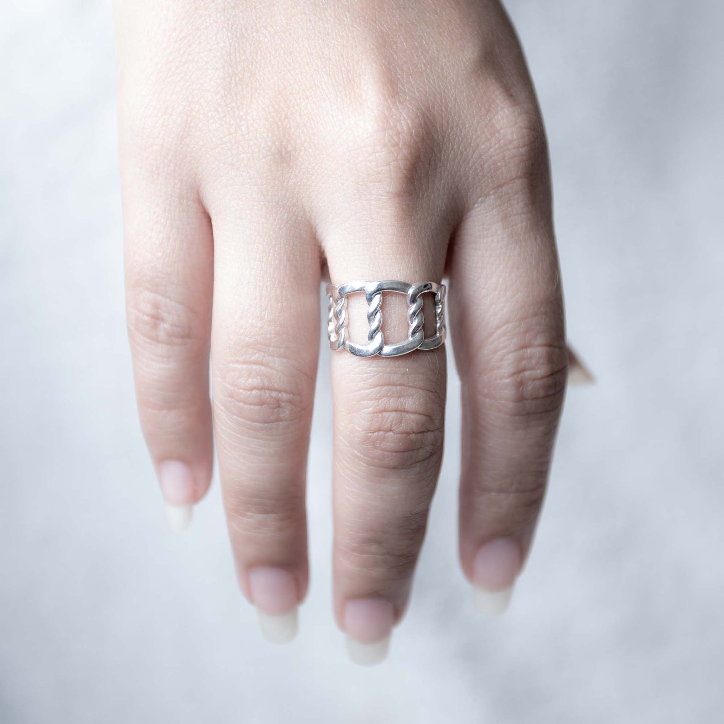 Chain- 925 Silver ring